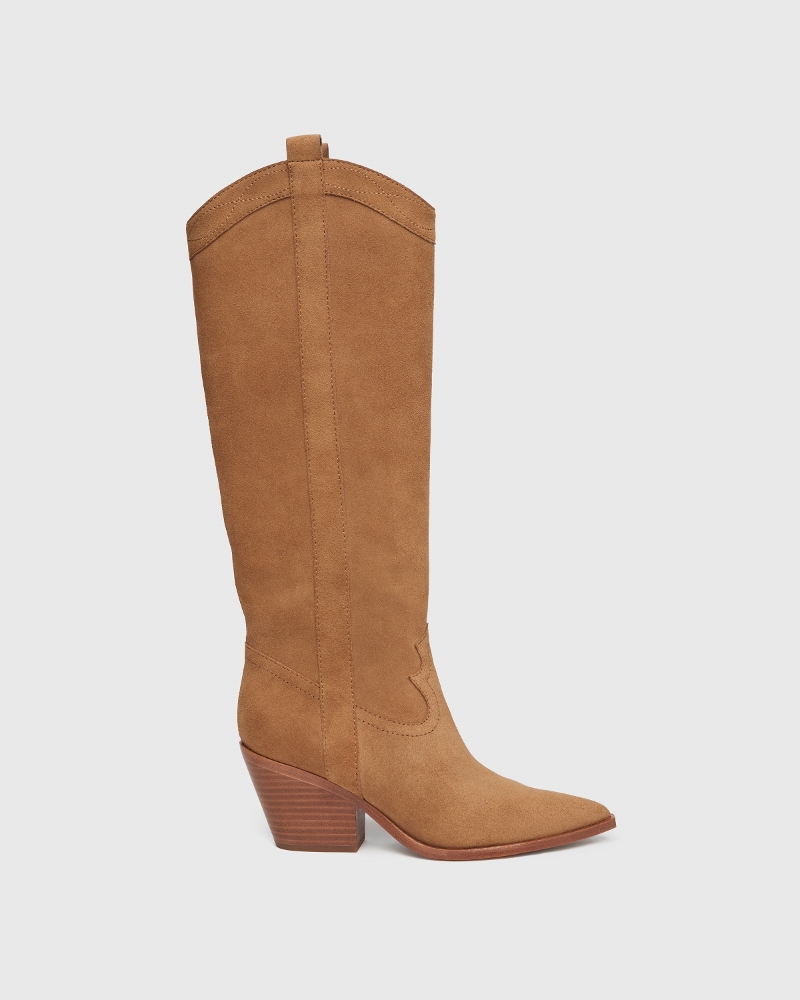 Luca Boot - Ochre Suede